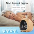 thumbnail image 4 of Reloj despertador para niños, despertador para dormitorio de niños y niñas, bonito reloj despertador para dormitorio de niños, 4 of 5