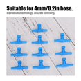 thumbnail image 3 of 10pcs Fish Tank Tee Connector 3 Way Pump Airline Tube Air Volume Adjust Control Valve for 0.2in Hose, 3 of 4
