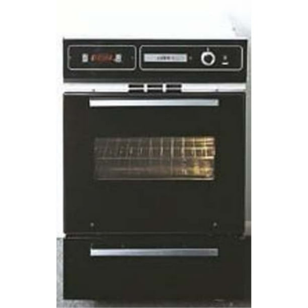 Summit TTM7212DK 24" Single Gas Wall Oven with Drop Down Broiler Drawer