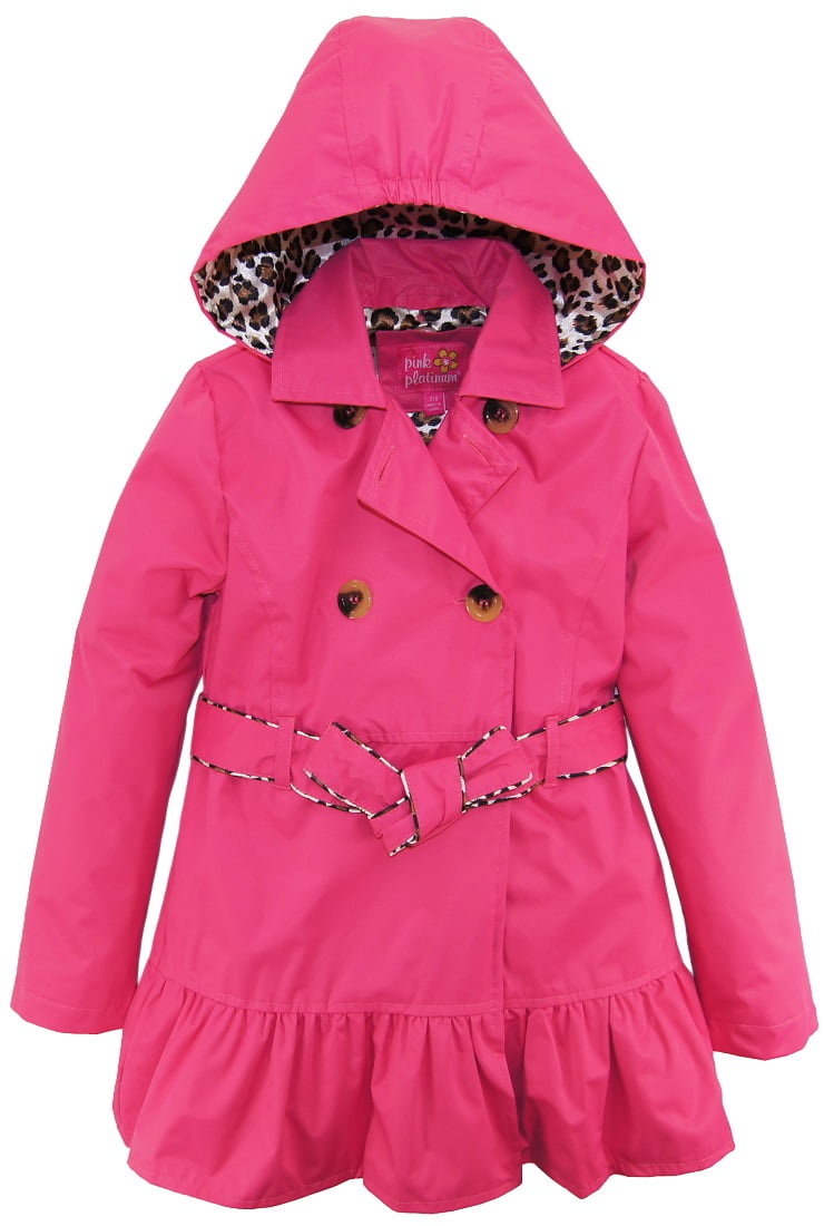 Pink Platinum Big Girls' Double Leopard 