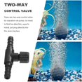 thumbnail image 5 of 30 Pieces 2-Port Fish Tank Valve Plastic Air Pump Control Valve Aquarium T-Shaped Control Valve, 5 of 5