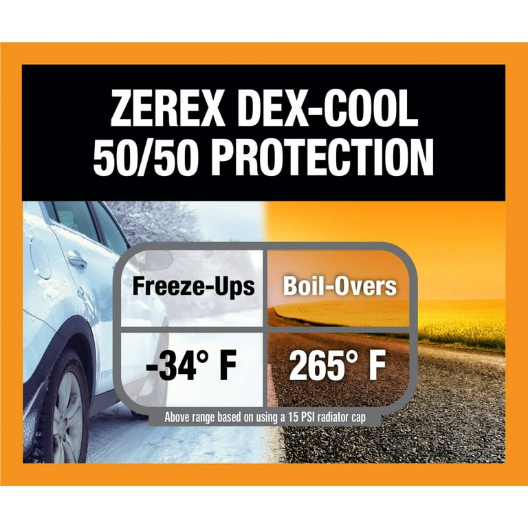 Valvoline Zerex DEX-COOL Antifreeze/Coolant 1 GA - OEM Valvoline Zerex DEX-COOL Antifreeze/Coolant 1 GA - OEM