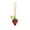 B #y68, variant on BiFandian Strawberry Keychain, Fruit Bag Charms, Strawberry Shaped Pendant Charms for Purse Backpack Key Hanging Decorations