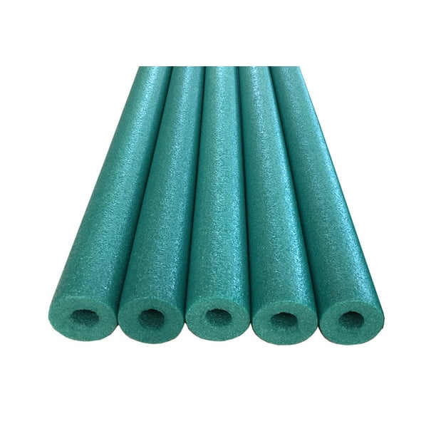 Oodles of Noodles Deluxe Foam Pool Swim Noodles 5 Pack Green