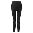 thumbnail image 3 of HANXIULIN Women's Maternity Leggings Pants Women's Fashionable High Waisted Bellies for Pregnant Comfortable Leggings Pants Trousers, Sizes M-2XL, 3 of 7