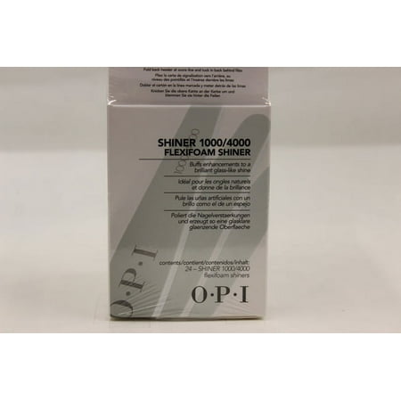 OPI Shiner Xl File 24 pcs Buffer 1000/4000 Grit #Fi654