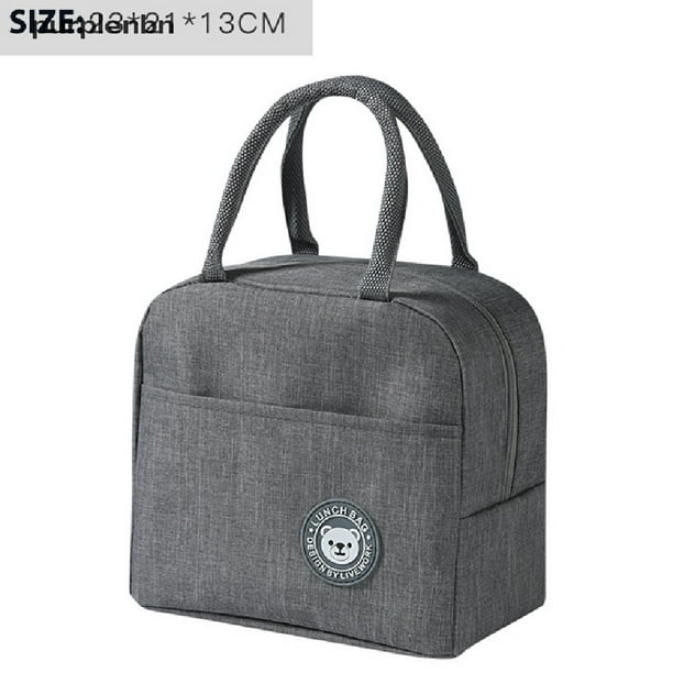 ple Lunch Box Bag Bento Box Insulation Package Thermal Food Picnic Bags Pouch EN