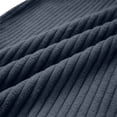 thumbnail image 3 of Men's Corduroy Wide Leg Pants Drawstring Elastic Waist Casual Baggy Trousers Fall Streetwear Daily Travel Wear(Navy,XL), 3 of 8