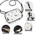 thumbnail image 3 of FORMRS Mini Crossbody Bag for Women Adjustable Rope Shoulder Casual Phone Purse, Christmas Forest, 3 of 7