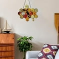 thumbnail image 4 of ChromaMuse Bee Window Hangings Decor - Acrylic Ornaments with Chain,Art Pendant for Gifts Indoor Outdoor Home Wall Living Room Spring Summer Decoration (Honeycomb), 4 of 5