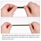 thumbnail image 3 of Plano Elástico Banda para Coser 1/8"(3mm)x109 Yardas Ejército Verde Trenzado Estiramiento Correa Cordón Rollo para Pelucas Artesanías Bricolaje, 3 of 5