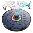 thumbnail image 1 of 12W Solar Fountain Pump, Solar Water Fountain With 12 Double-Layer Nozzles Outdoor Powerful Solar Fountain Pump For Pond ,Multi-Install Methods, 1 of 7