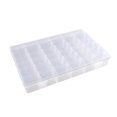 thumbnail image 2 of 36 Grids Adjustable Earrings Box Plastic Jewelry Bead Holder Fishing Hook Organizer Transparent Storage Container, 2 of 10