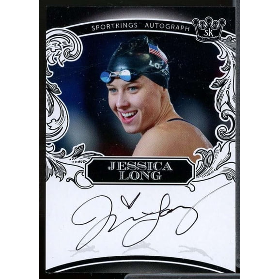 Jessica Long Card 2022 Sportkings Volume 3 Autographs #A78