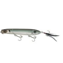 Evergreen SB Topwater Plug 4.87in Black Bone SB-125-619