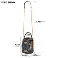 thumbnail image 2 of FORMRS Crossbody Bag for Women Quilted Travel Shoulder Cell Phone Purse with Chain Strap Handbag, Gold Art Pattern, 2 of 7