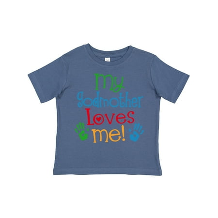 

Inktastic My Godmother Loves Me Boys or Girls Toddler T-Shirt