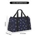 thumbnail image 3 of Balery Anchors Bolsa de Gimnasio para Mujeres, Bolsa de Viaje con Bolsillo Húmedo, Bolsa de Fin de Semana para Mujeres, Bolsa de Viaje Resistente al Agua, 3 of 7