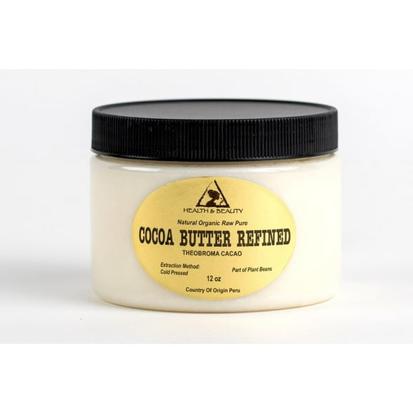 Cacao butter ultra refined organic natural raw grade a prime 36 oz