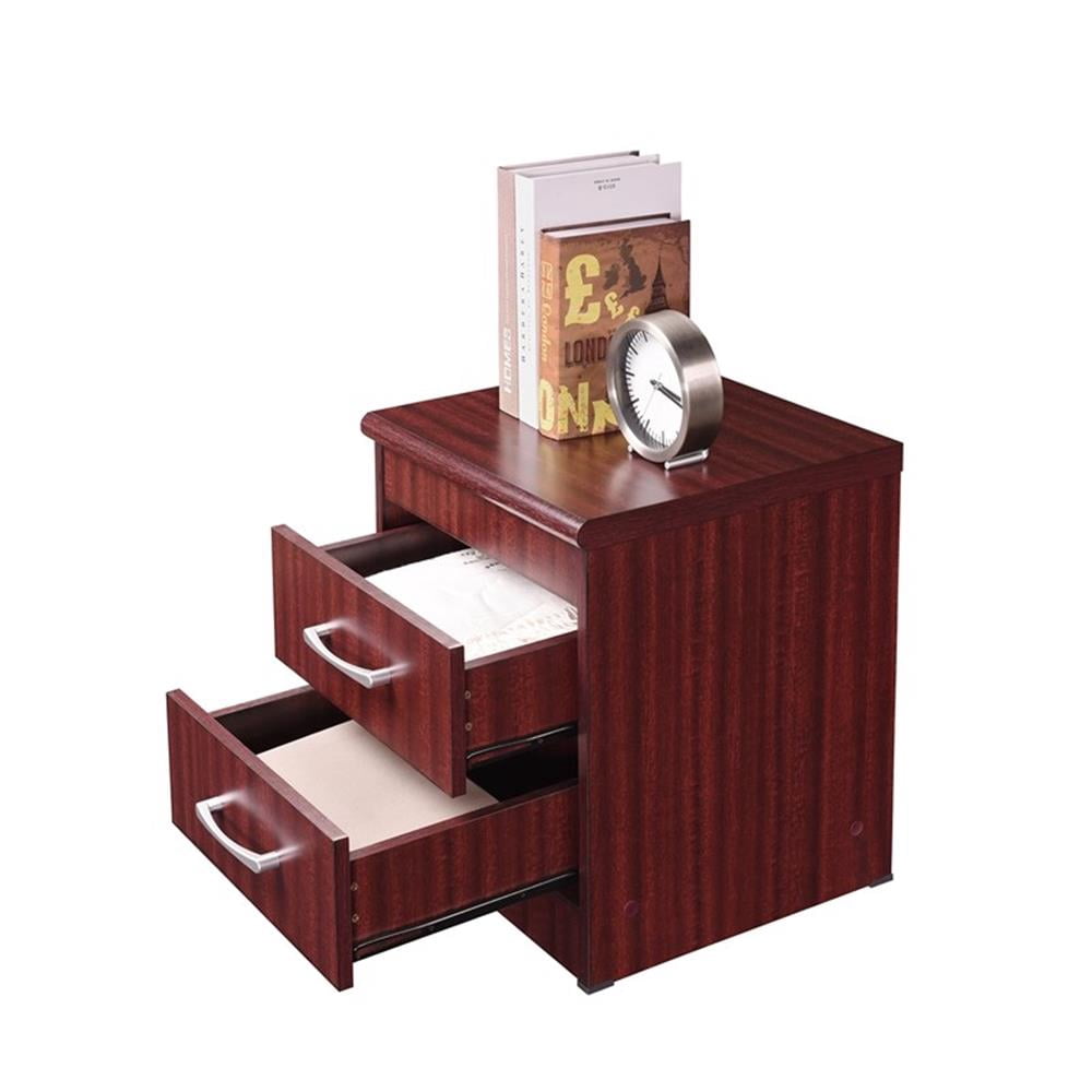 Modern Indoor Furniture 2-Drawer Nightstand