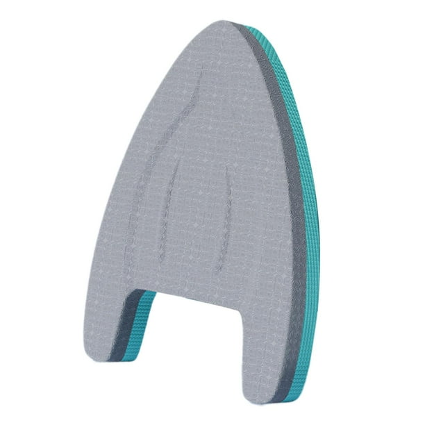 Flotador trasero para piscina, equipo de ejercicio, entrenador de nado impermeable, espuma de natación gruesa azul gris 27x3x39cm
