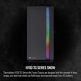 thumbnail image 2 of Thermaltake H Series H700 TG - Mid tower - extended ATX - windowed side panel (tempered glass) - no power supply (PS/2) - black - USB/Audio, 2 of 6