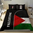 thumbnail image 4 of Palestina Bandera Juego de Cama Escudo de Armas Rlt13, 4 of 6