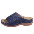 thumbnail image 6 of gakvbuo Summer Slippers For Women Indoor And Outdoor Wide Walking Outdoor SlippersSummer Ladies Embroidered Sandals Casual Footwear Casual Roman Slippers, 6 of 9