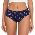 thumbnail image 1 of Balery Sea Jellyfish Ropa Interior de Algodón para Mujer con Dibujo – Braguitas Cómodas y Elásticas, Estilo Clásico-X-Large, 1 of 6