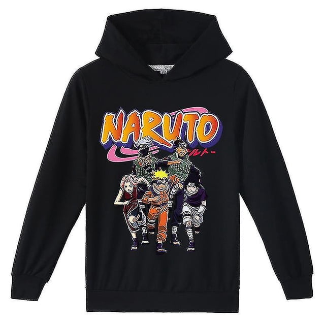 Naruto Naruto Chandail à Capuchon Populaire pour Enfants à Imprimé de Dessin Animé
