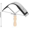 thumbnail image 4 of Rascador de sudor de caballo, herramienta de aseo antideslizante para limpieza de caballos con mango ergonómico antideslizante, suministros para cría de ganado burro, 4 of 5