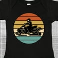 thumbnail image 4 of Inktastic Snowmobile Retro Sunset Boys or Girls Baby Bodysuit, 4 of 5