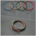 thumbnail image 5 of ELAYARD 6-Pack Steel Guitar Strings Assorted Colors for Acoustic Folk Guitar Accessories 11.8 x 0.05 Inch, 5 of 8