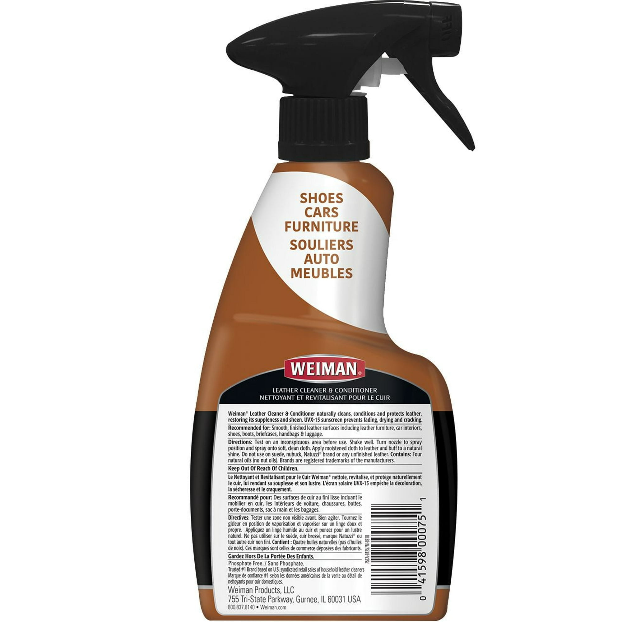 Weiman Leather Cleaner for Car Seats: Ultimate Shine Solution