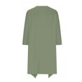 thumbnail image 6 of Jxximdong Cardigans for Women, Solid Color Fashion Casual 3/4 Sleeves Cardigans, Women's Bolero Shrugs Green, 6 of 6