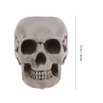 thumbnail image 3 of Calavera artificial de Halloween, adorno de calavera asustada, accesorios para casa de fantasmas, suministros para fiestas (3), 3 of 7