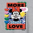 thumbnail image 3 of Disney - Minnie Mouse - More Love - Women's Oversized T-Shirt, 3 of 5
