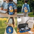 thumbnail image 3 of Yspwyqan Space Astronaut Capybara Backpack Set for School Kids, Lunch Box Set 4Pcs Large Capacity Padded Straps Trendy Daypack for Ages 8-15 Travel Camping, 3 of 7