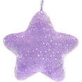 thumbnail image 4 of Gloveleya Plush Pillow Decorative Cushion Cozy Pillow Lavender Purple Star-Shaped 20inches, 4 of 16