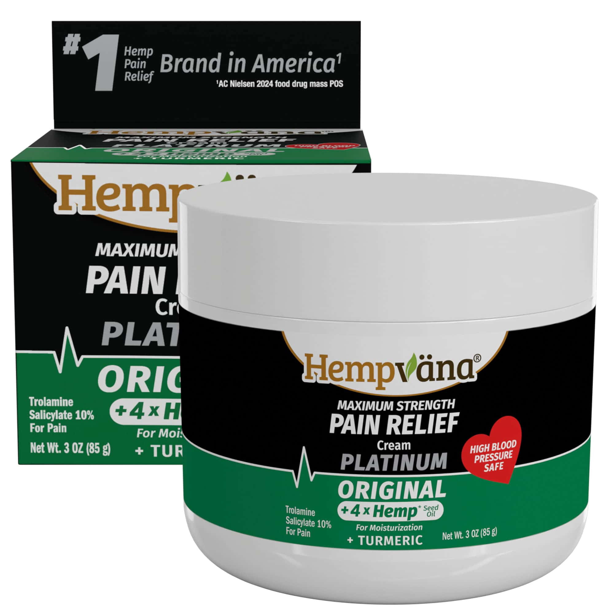 Hempvana Pain Cream Platinum