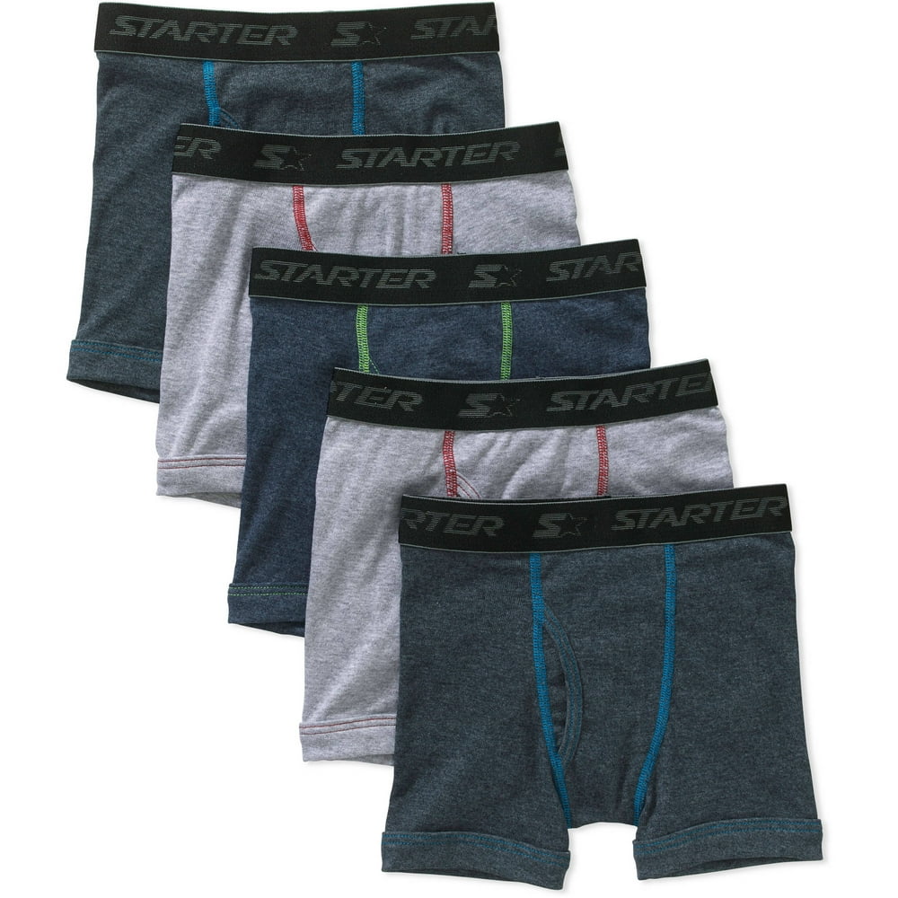 Starter - Boys' Boxer Briefs, 5 Pack - Walmart.com - Walmart.com