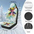 thumbnail image 7 of Uorisanigo Car Seat Covers Set of 2, Car Interior Accessories, Inked Hippie Frog Aoto Seat Covers for SUV, Universal Seats Cover Front Set, Seats Interior Cover for Trucks, 7 of 7