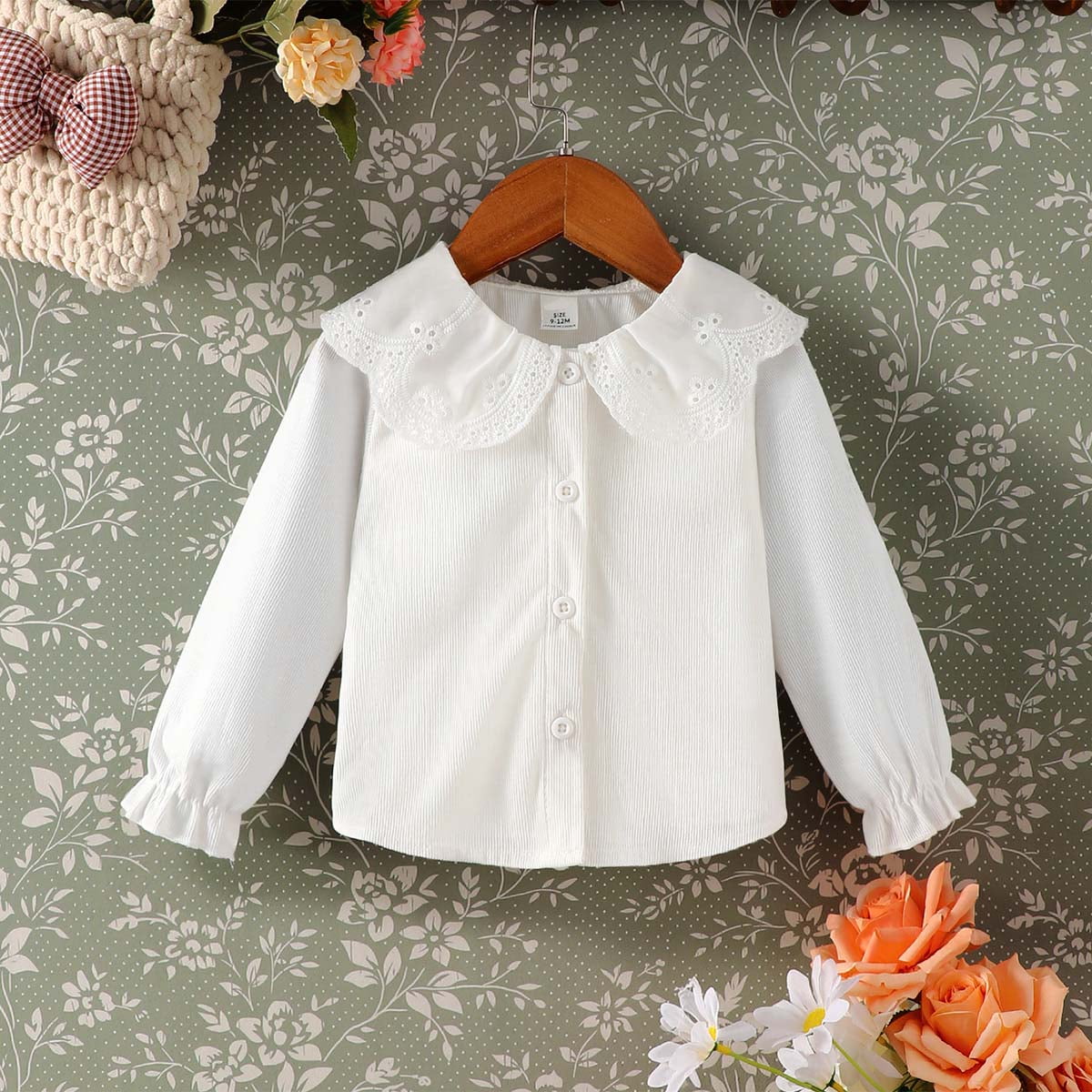 baby girl ruffle shirt