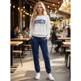 thumbnail image 2 of Set Mujer Sudadera Estampada y Pants Casual Cálido, 2 of 5