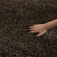thumbnail image 6 of SAFAVIEH Santa Monica Chelsey Solid Shag Area Rug, Mushroom, 6'7" x 9'6", 6 of 6