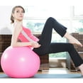 thumbnail image 5 of Exercise Ball Fitness Workout & Chair Pregnancy Ball Anti-Burst Yoga Pilates 25.6", 5 of 12