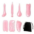 thumbnail image 1 of 7 Pcs/Set Gua Sha Planche de Massage en Résine Outil de Massage Racloir en Résine Soin de la Peau Guasha Ensemble d'Outils Anti-Rides Soins de Santé Beauté, 1 of 9