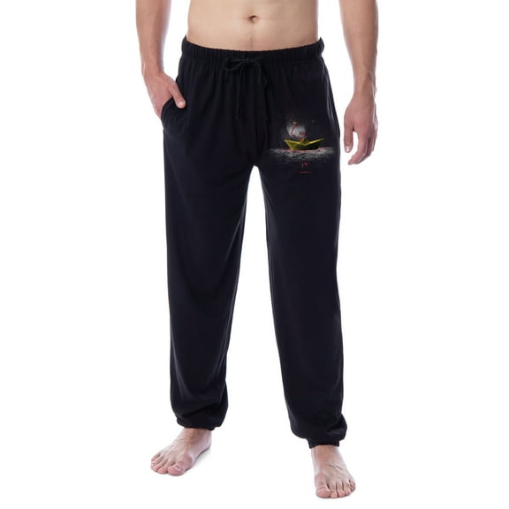 IT The Movie Mens' Film Pennywise Clown Sleep Jogger Pajama Pants