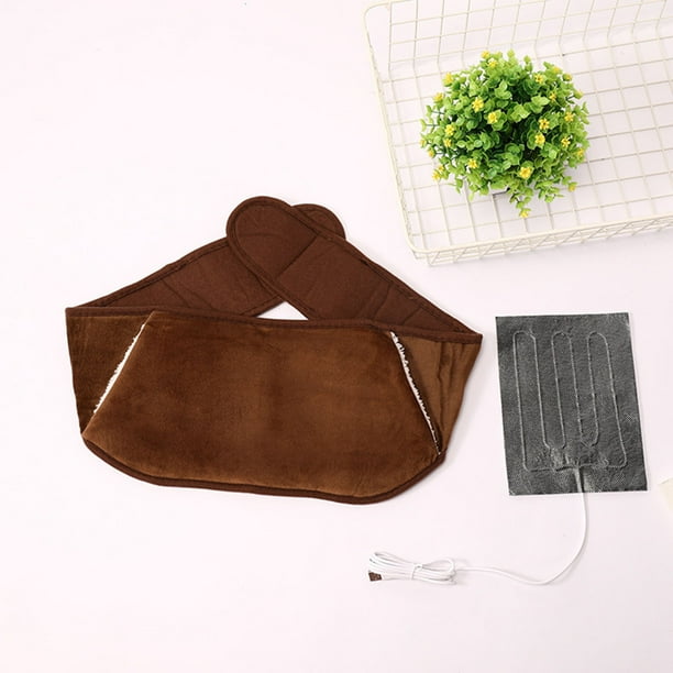 Cinturón térmico | Almohadilla térmica USB para aliviar el dolor lumbar | Envoltura térmica portátil para cólicos menstruales y tensión muscular