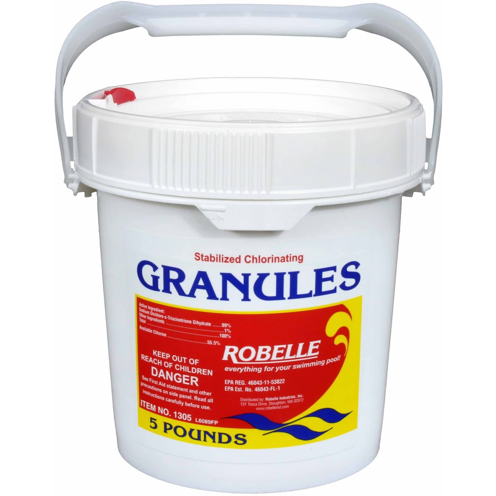 Robelle Stabilized Concentrated Chlorinating Powder Granules Walmart